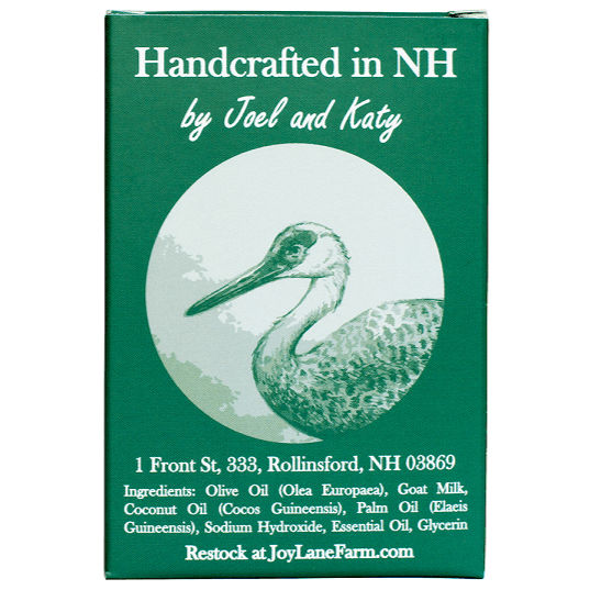All Natural Goat Milk Soap Made in NH by Joy Lane Farm for Sensitive Skin