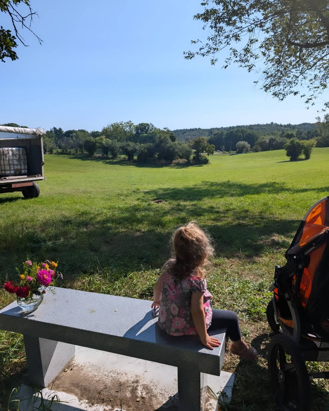 Tessa in Farm Country