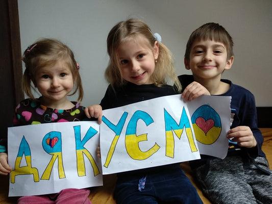 Thank you from our friends in Ukraine <3