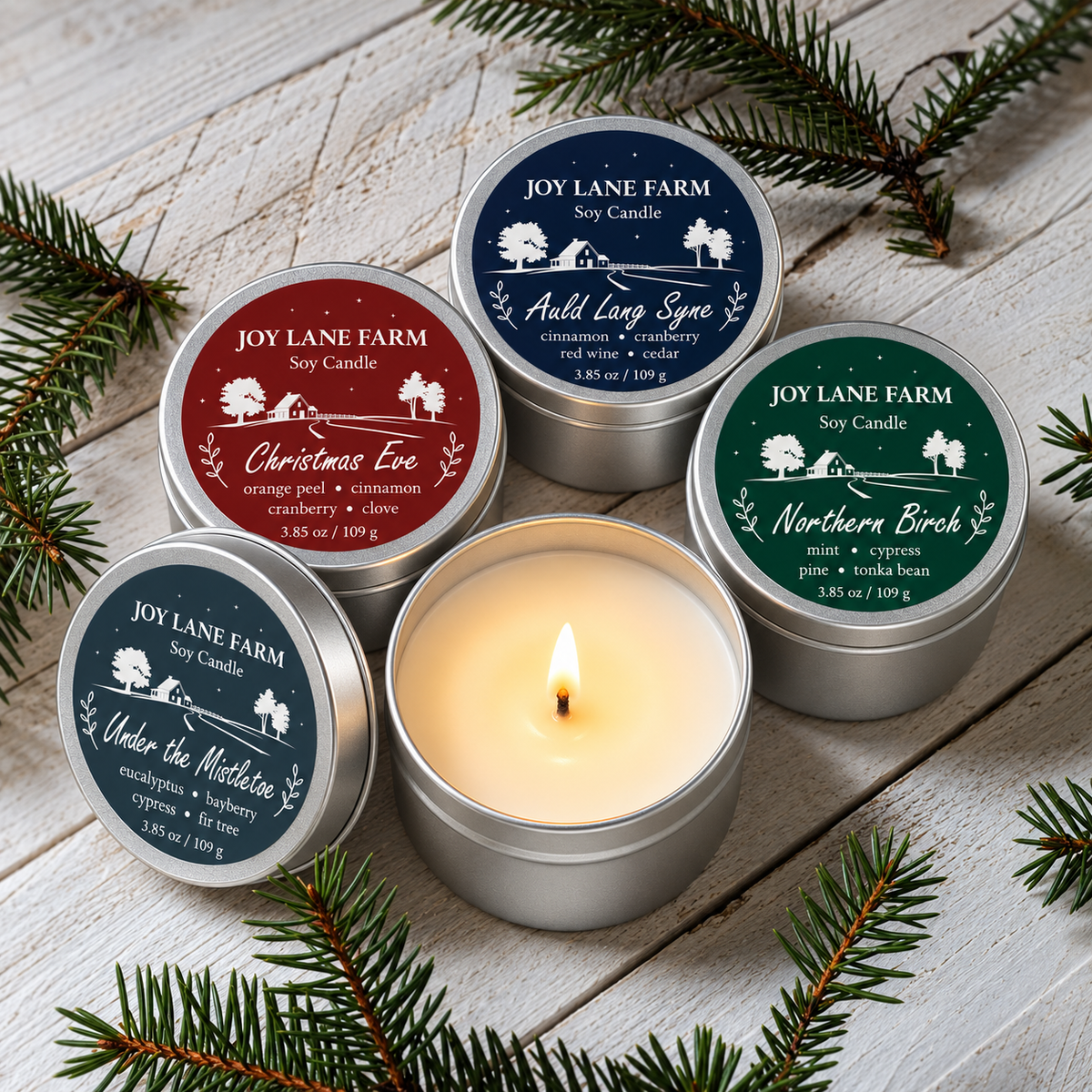 Limited Edition Holiday Candles!