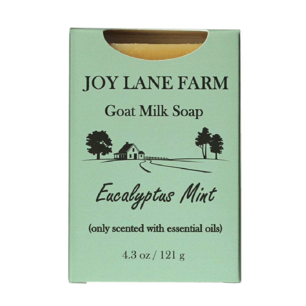 Eucalyptus Mint Goat Milk Soap for Itchy Skin