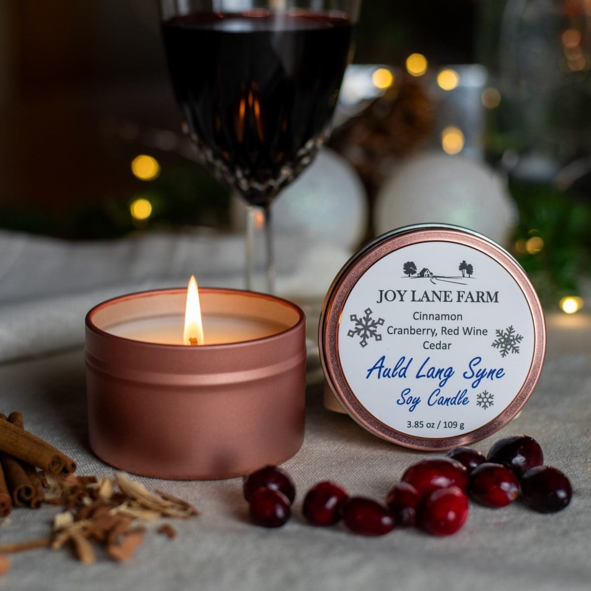 Limited Edition Holiday Travel Candle 4-Pack!