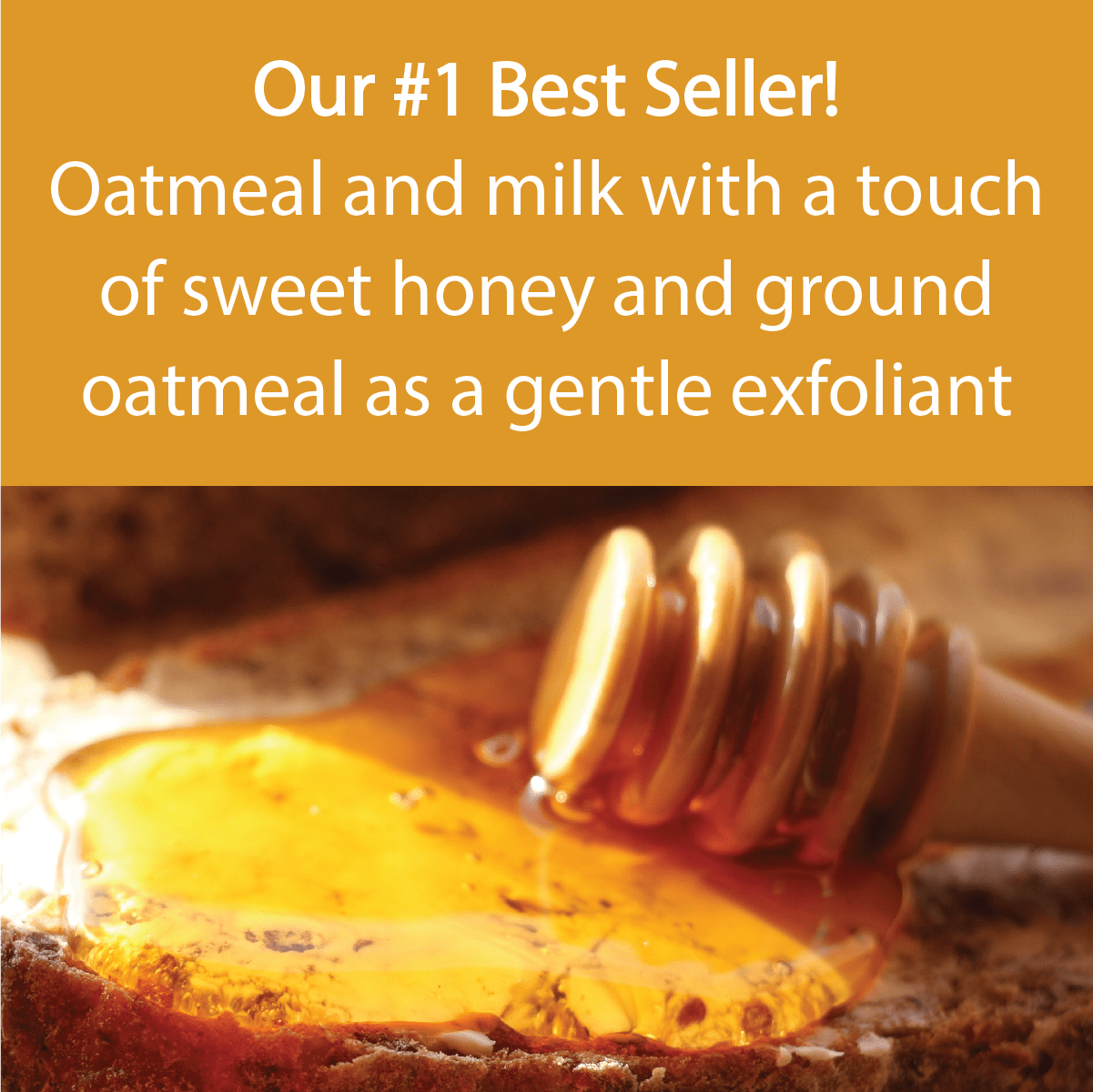 Oatmeal, Milk & Honey Goat Milk Soap for Eczema