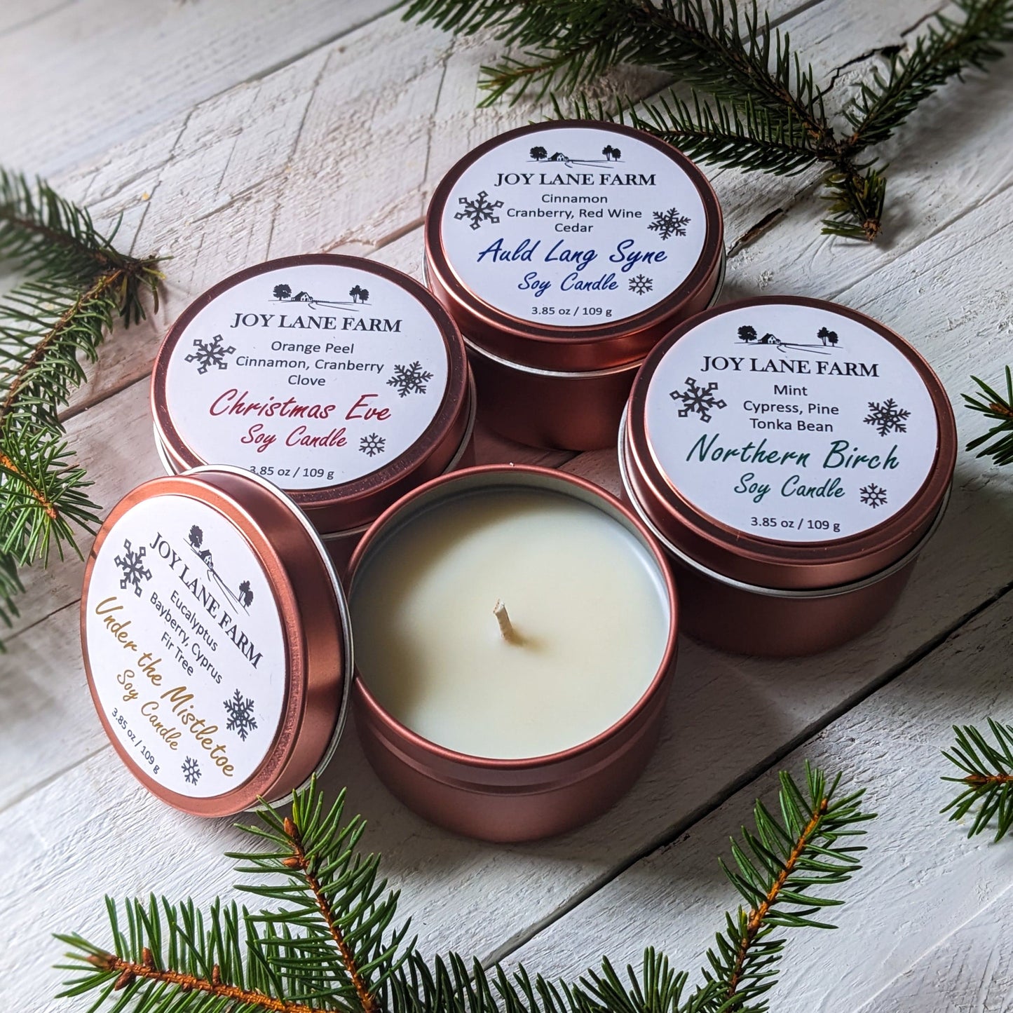 Limited Edition Holiday Candle 4-Pack!