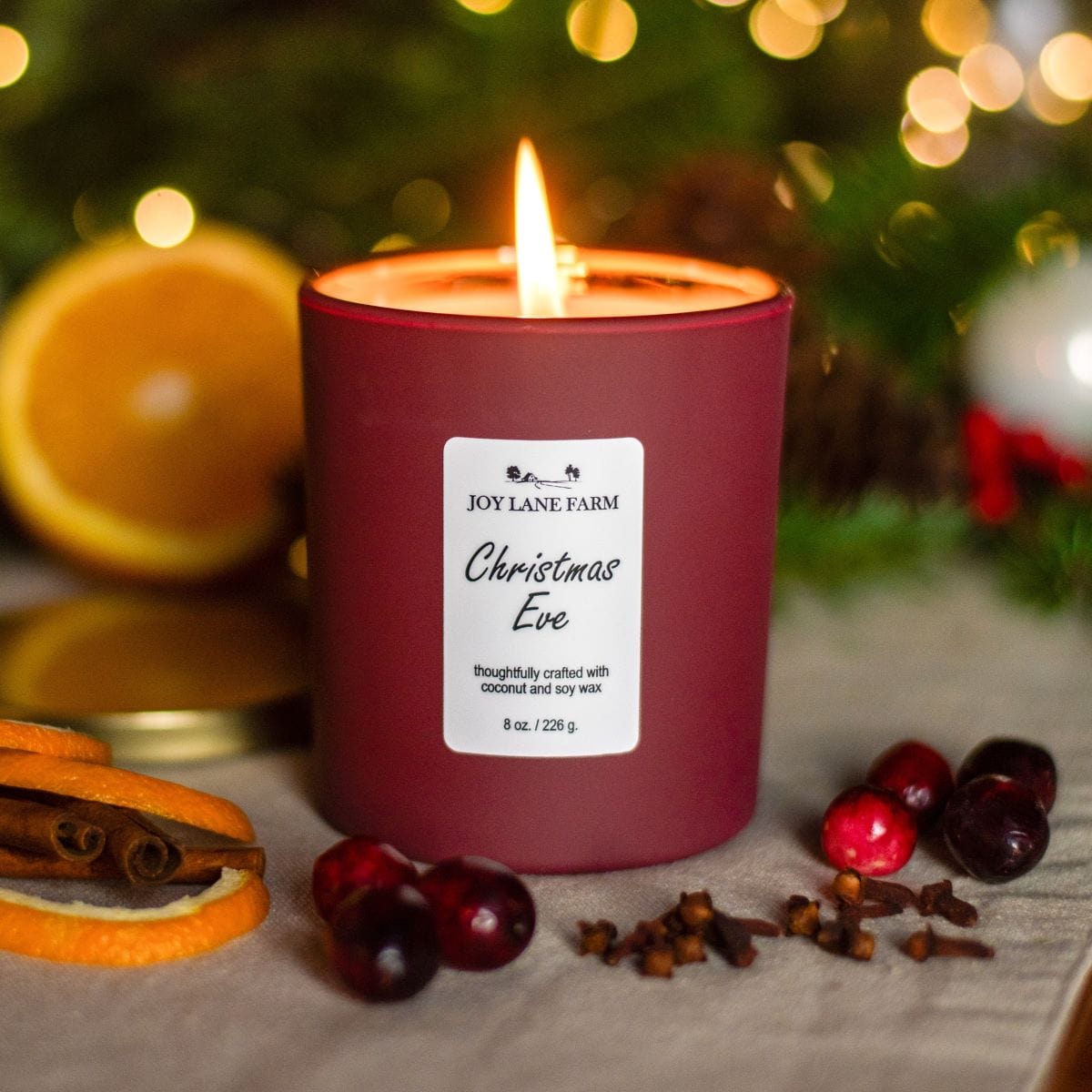 Christmas Eve Holiday Candle