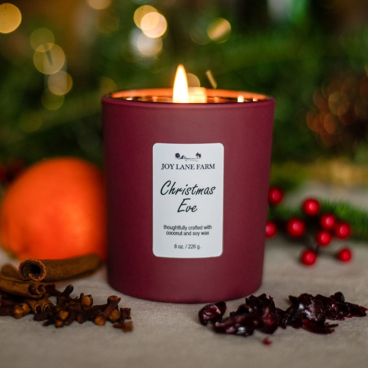 Christmas Eve Holiday Candle