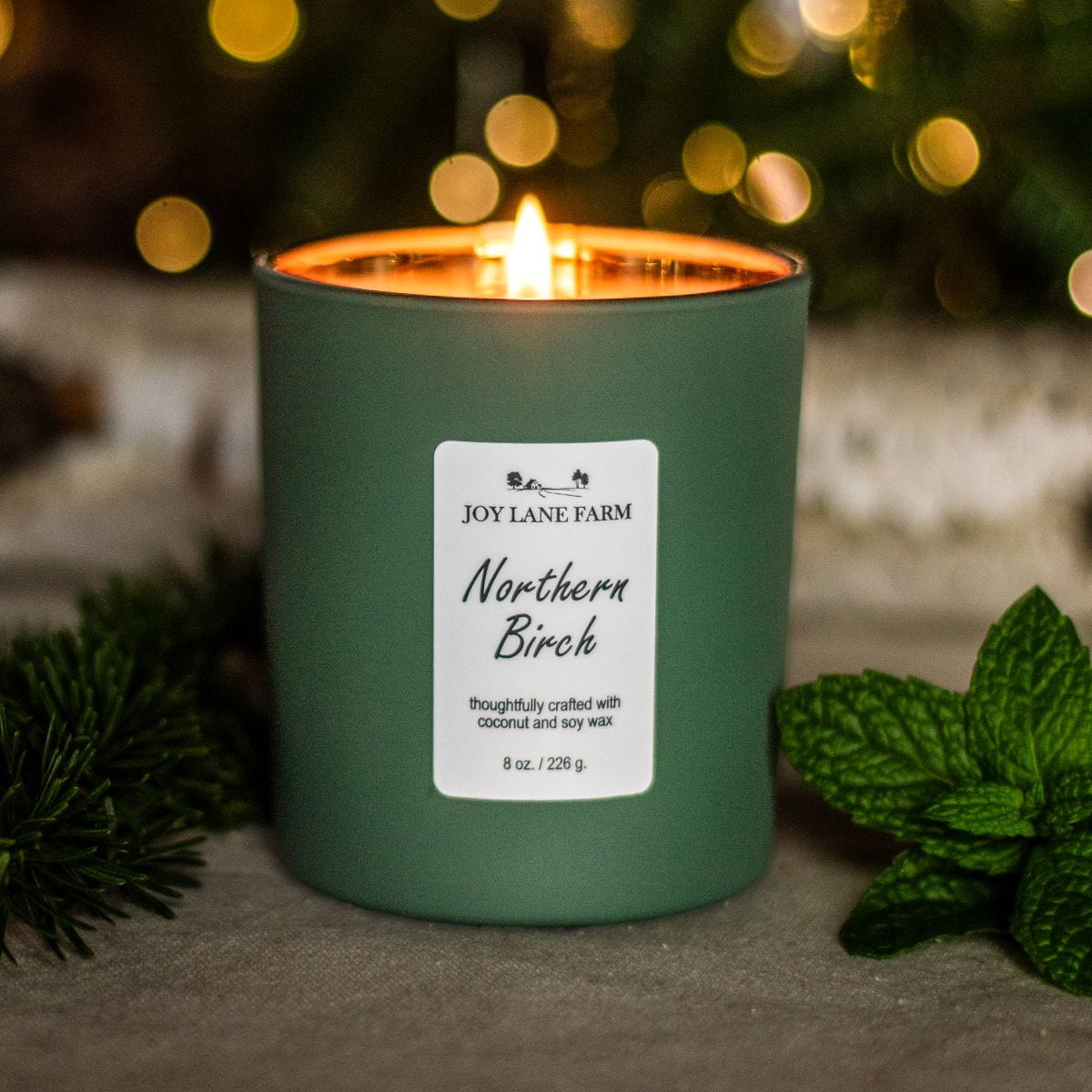 Northern Birch Holiday Candle