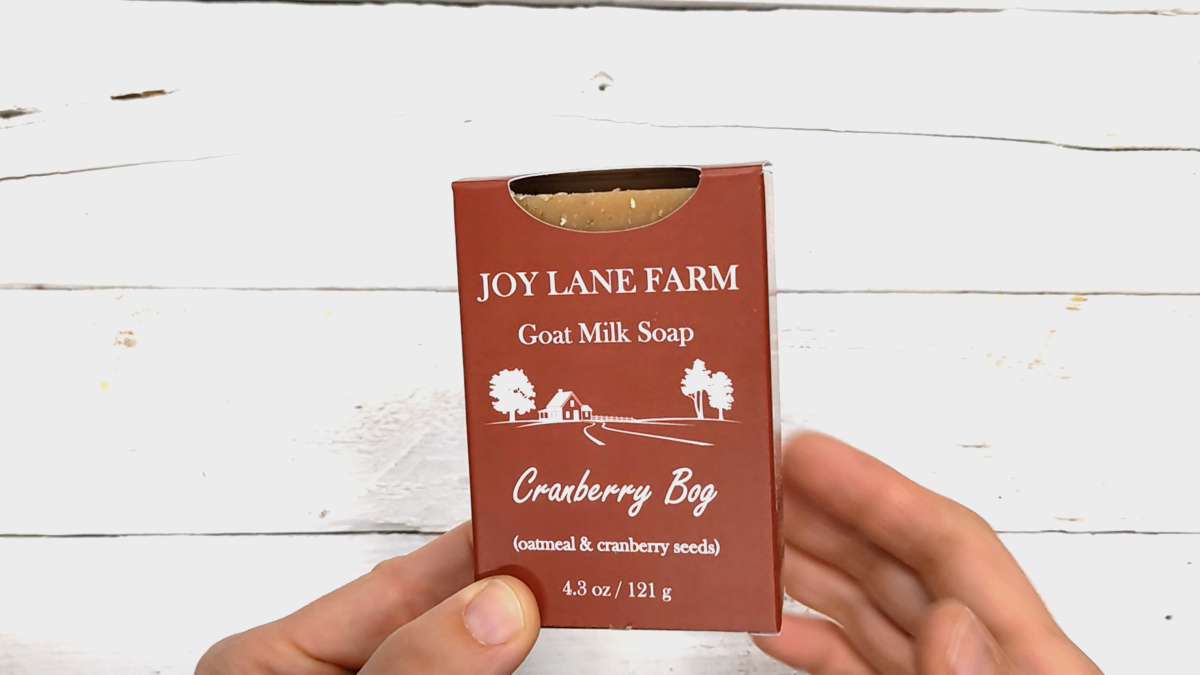 Cranberry Bog Goat Milk Soap for Dry Skin