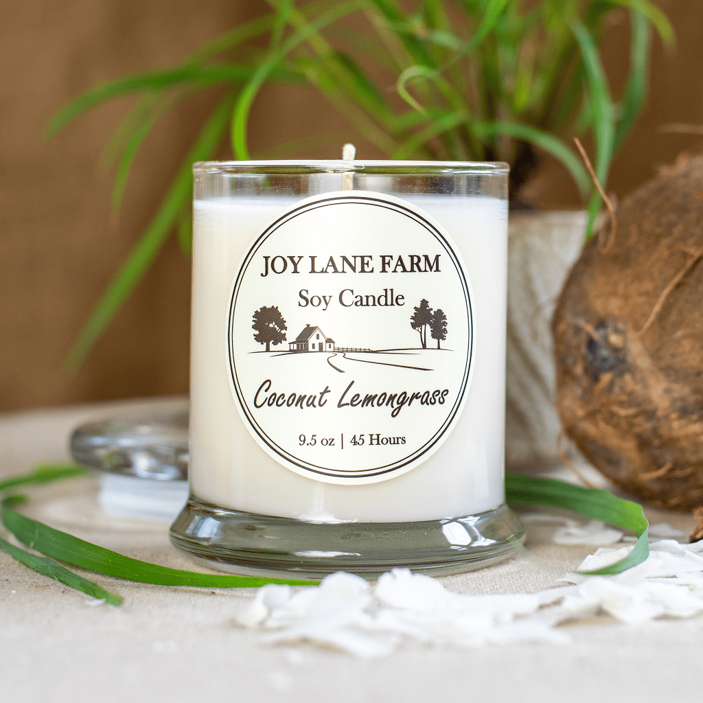 Coconut Lemongrass Soy Candle