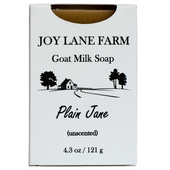 Unscented Goat Milk Bar Soap with Benefits of Goat Milk for Eczema, Psoriasis, and Dry Skin